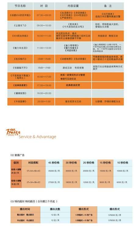 甘肃人民广播电台经济广播2016年广告价格