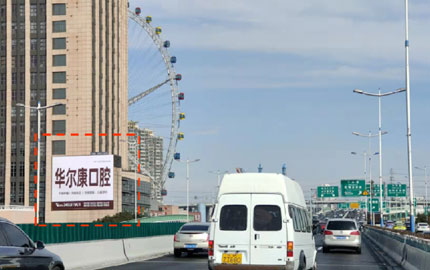 上海沪闵路7940号宁谷国际西侧墙面大牌