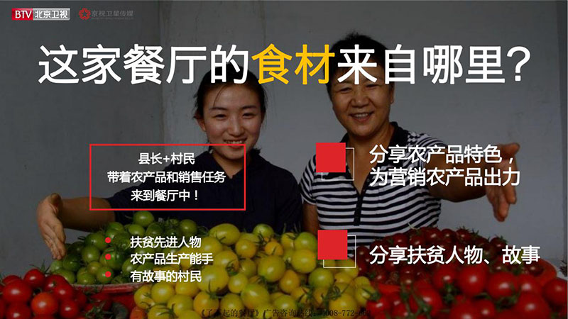 《了不起的餐厅》北京卫视2020年广告招商方案