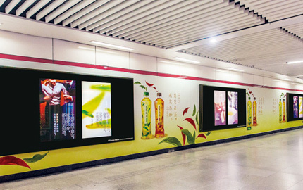 上海地铁DP炫动画廊广告