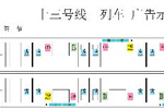 上海地铁13号线内包车广告尺寸示意图