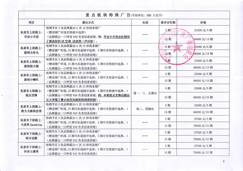 2019年广西私家车930广播广告价格表