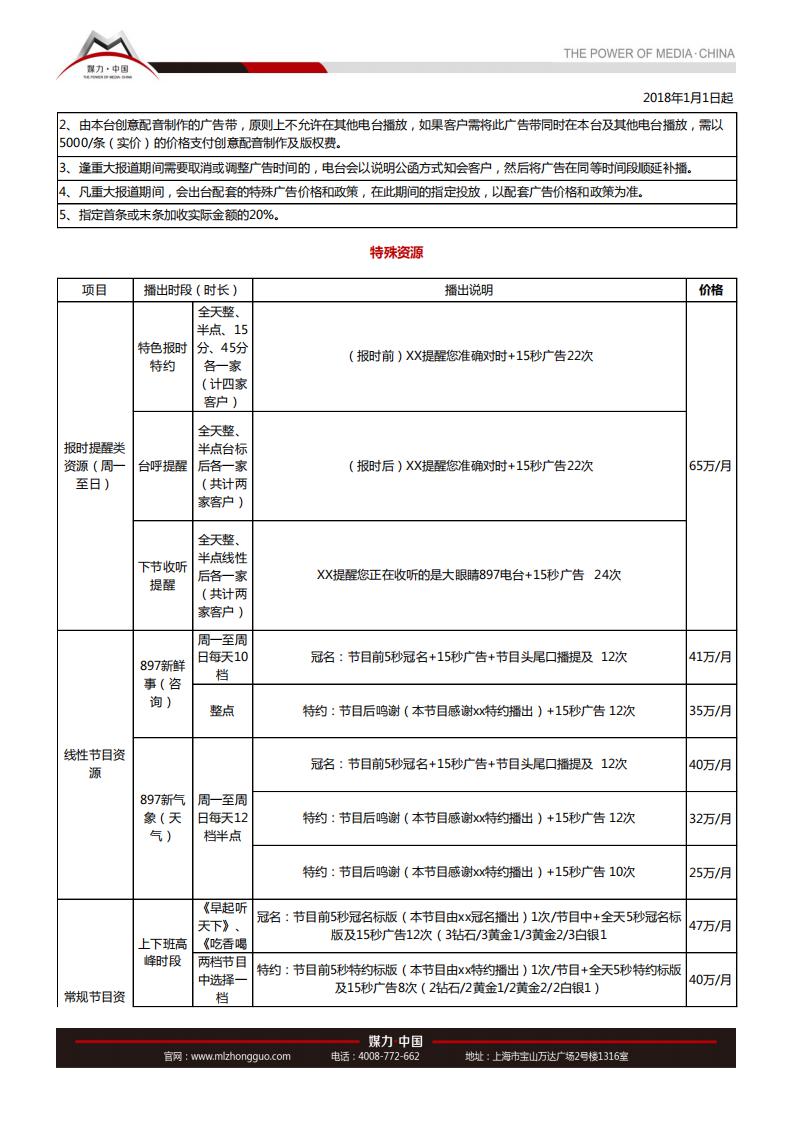 2018年南昌经济广播广告价格