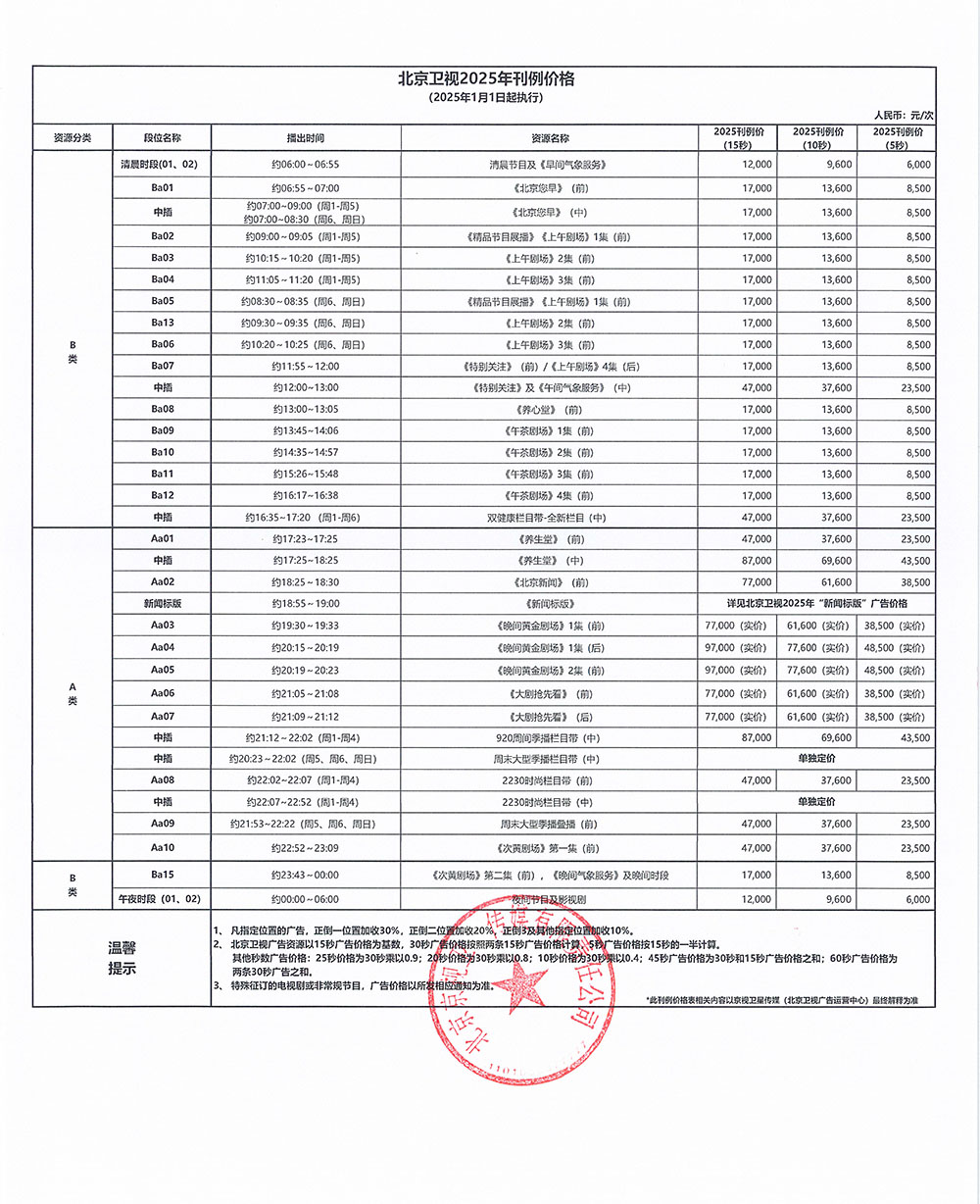 1758597841643591.jpg 北京卫视2025年刊例价格.jpg