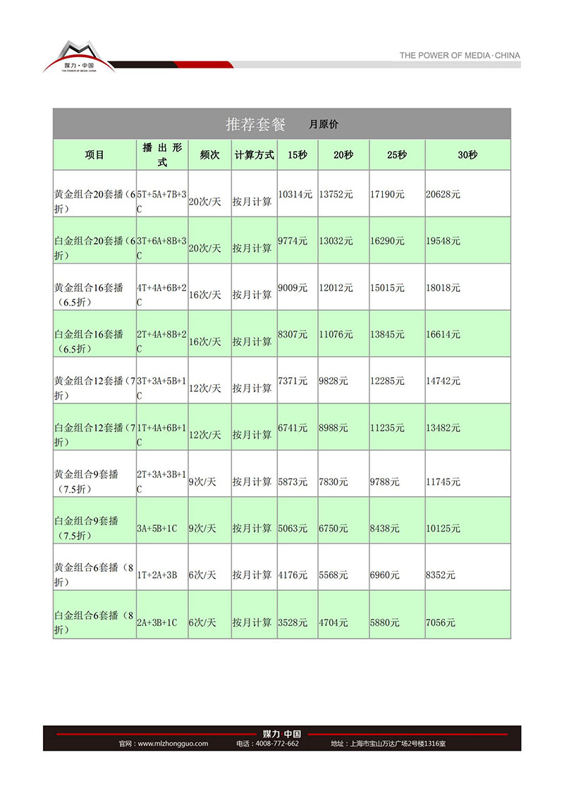 2018年滕州广播电台FM91.1广告价格表