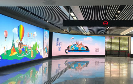 上海16号线地铁广告